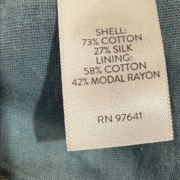 New, with tags, J Jill full maxi skirt in blue sage size large - Picture 5 of 6